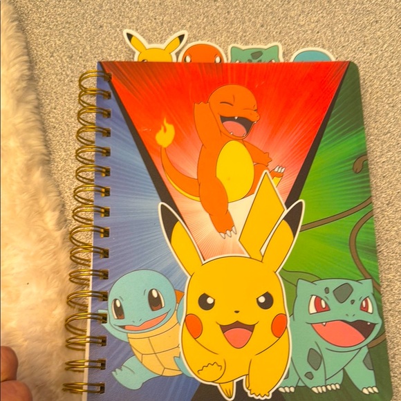 Pokemon | Accessories | Pokemon Spiral Notebook With Characters | Poshmark